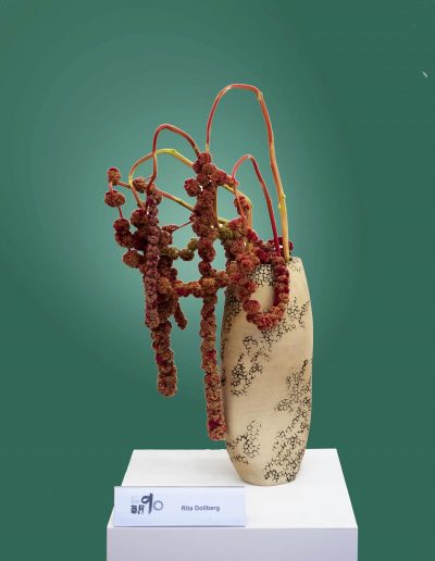 Hohe Vase (Arrangement: Rita Dollberg)